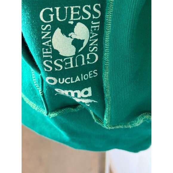 Advisory Board‎ Crystals Abc Guess Union Men Small Green Planet Saving Hoodie - Picture 10 of 15